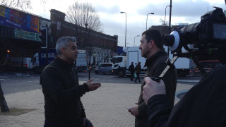 Sadiq Khan MP and Chris Boardman