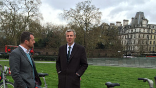 Zac Goldsmith and Chris Boardman