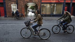 Cyclists in Cambridge 