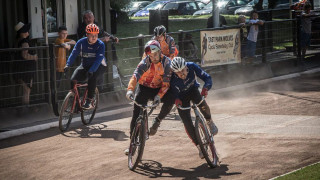 Round three of the Supertrax Battle of Britain Cycle Speedway series