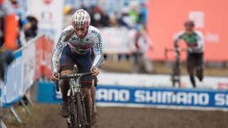 Ian Field at the 2015 UCI Cyclo-cross World Championships in Tabor, Czech Republic.