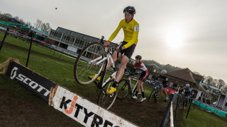 Action from the 2014/15 Durham round of the British Cycling National Trophy Cyclo-cross Series.