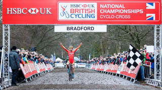 Ian Field wins the elite men's race at the HSBC UK | National Cyclo-cross Championships