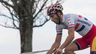 Ian Field in action at the HSBC UK | National Trophy Cyclo-Cross