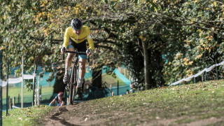 Billy Harding at the HSBC UK | Cyclo-Cross National Trophy. 