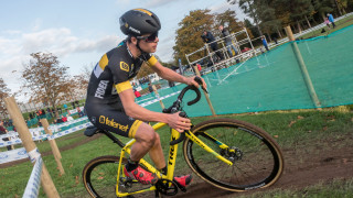 Tom Pidcock racing at the HSBC UK | National Trophy Cyclo-Cross