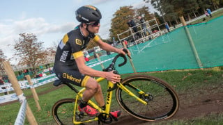 Tom Pidcock racing at the HSBC UK | National Trophy Cyclo-Cross