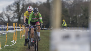 Anna Kay and Beth Crumpton at the Ipswich round of the HSBC UK | National CX Trophy.