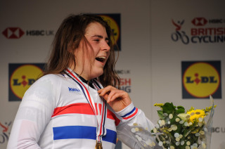Hattie Harnden wins the 2019 HSBC UK | National Cyclo Cross Championships