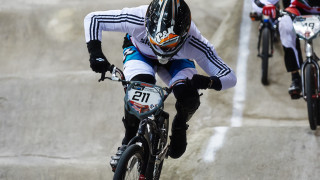 Round one of the 2015 UCI BMX Supercross World Cup in Manchester