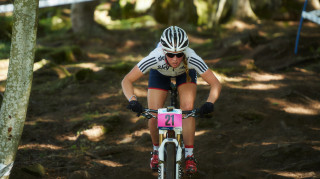 Alice Barnes finished 10th at round two of the under-23 UCI Mountain Bike World Cup Cross-country in Albstadt, Germany.