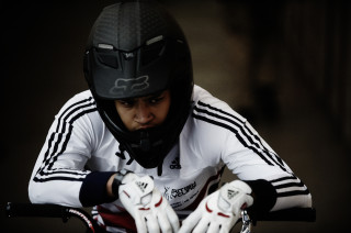Tre Whyte produced a stunning display in Rotterdam to win bronze at the UCI BMX World Championships 