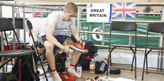 Paralympic, world and Commonwealth champion Neil Fachie will in action on day one at the Newport Para-cycling International