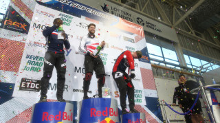 Phillips completed a three-peat of wins at the Manchester UCI BMX Supercross World Cup in April.