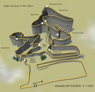 2015 UCI Mountain Bike World Cup cross-country world cup course map Albstadt