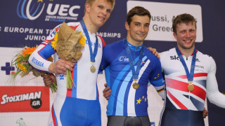 Jonathan Mitchell took bronze in the under-23 menâ€™s keirin