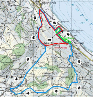 2015 UCI Para-Cycling Road World Championships - Nottwil course map