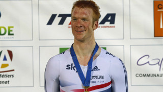 Ed Clancy won bronze in the scratch race at the 2014 European track championships