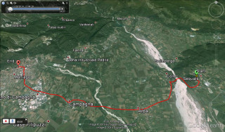 2015 UCI Para-cycling Road World Cup - Maniago - short time trial course map