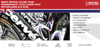Great Britain Cycling Team Junior Academy squad for 2016 Energiewacht Tour.
