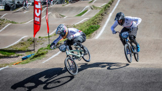 Kyle Evans and Tre Whyte train on the course st Santiago del Estero