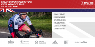 Great Britain Cycling Team for the 2016 Aviva Womenâ€™s Tour