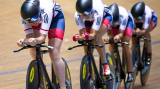 Olympic champions Laura Trott and Joanna Rowsell Shand