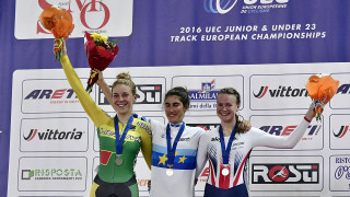 Jessica Roberts wins European junior omnium bronze