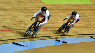 Lauren Bate-Lowe and Sophie Capewell win European junior team sprint bronze
