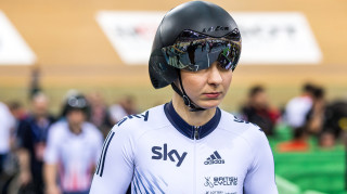 Joanna Rowsell Shand competes for Great Britain Cycling Team at the 2016 UCI Track Cycling World Championships in London