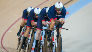 Team GB's Clancy, Doull, Wiggins and Burke ride to team pursuit gold