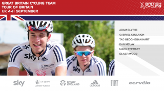 Great Britain Cycling Team for the Tour of Britain