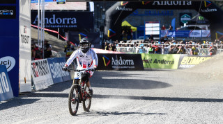 Josh Bryceland won bronze at the 2015 downhill world championships