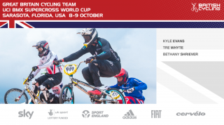 Great Britain Cycling Team for 2016 UCI BMX Supercross World Cup in Sarasota