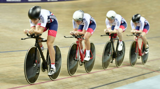 Women's team ride at European Championships