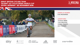 Great Britain Cycling Team for Telenet UCI Cyclo-cross World Cup, Zeven