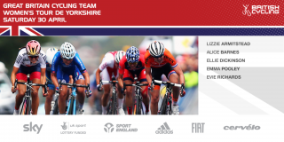 Great Britain Cycling Team for the Women's Tour de Yorkshire