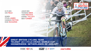 Great Britain Cycling Team for the Telenet UCI Cyclo-cross World Cup