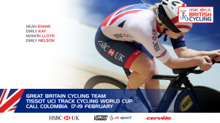 Great Britain Cycling Team for round three of the Tissot UCI Track Cycling World Cup in Cali, Colombia