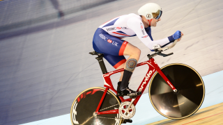 Great Britain Cycling Team's Jody Cundy wins gold in the C4 1km time trial at the 2017 UCI Para-cycling Track World Championships