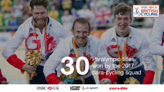 30 Paralympic titles. won by 2017 squad