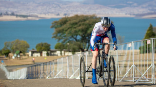 Great Britain Cycling Team's Craig Collis-McCann finishes sixth in the T2 time trial on day one of the UCI Para-cycling Road World Championships