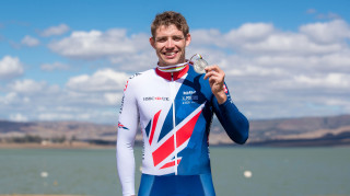 Great Britain Cycling Team's Ben Watson wins time trial silver at the UCI Para-cycling Road World Championships