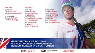 Great Britain Cycling Team's elite men's and women's teams for the 2017 UCI Road World Championships