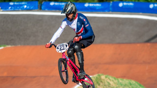 Great Britain Cycling Team's Kye Whyte at the UCI BMX World Championships