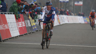 Great Britain Cycling Team's Ben Tulett wins bronze in the junior men's race at the UEC Cyclo-cross European Championships
