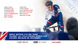 Great Britain Cycling Team for Zolder cyclo-cross world cup