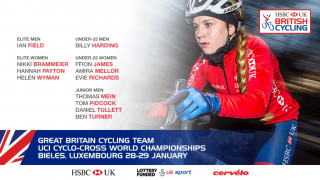 Great Britain Cycling Team for UCI Cyclo-cross World Championships