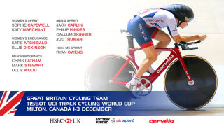 Great Britain Cycling Team for Tissot UCI Track Cycling World Cup, Canada