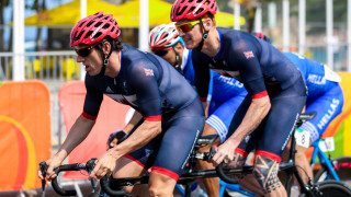 Adam Duggleby and Steve Bate compete at the Rio Paralympics